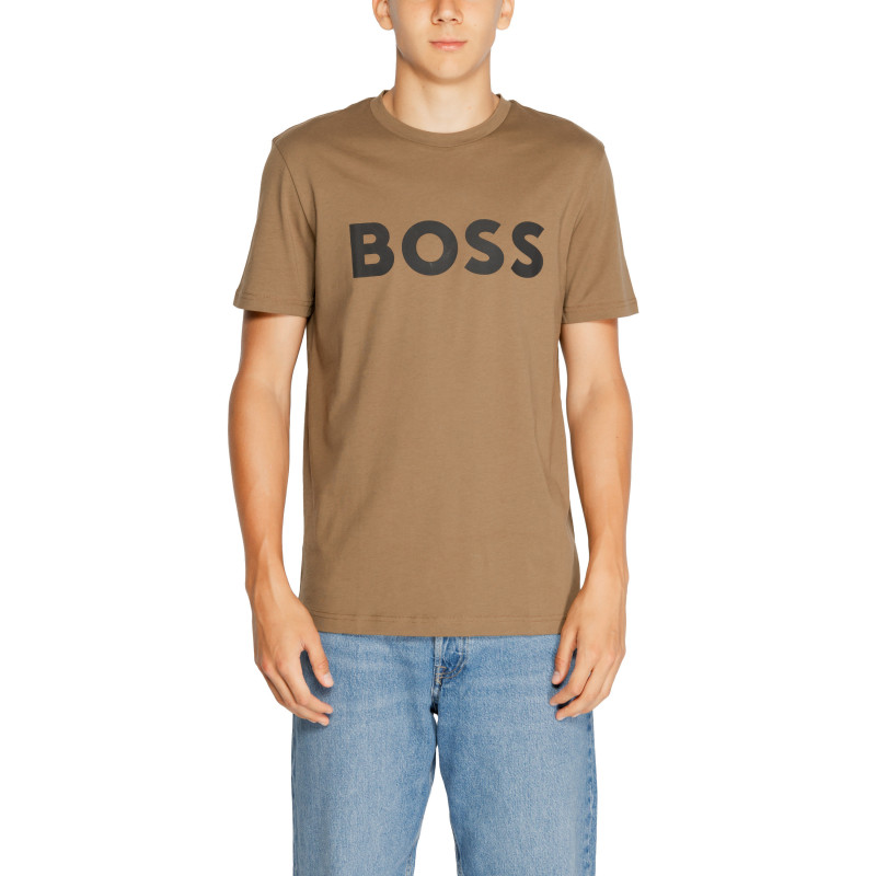 Boss Marškinėliai 50481923 Brown
