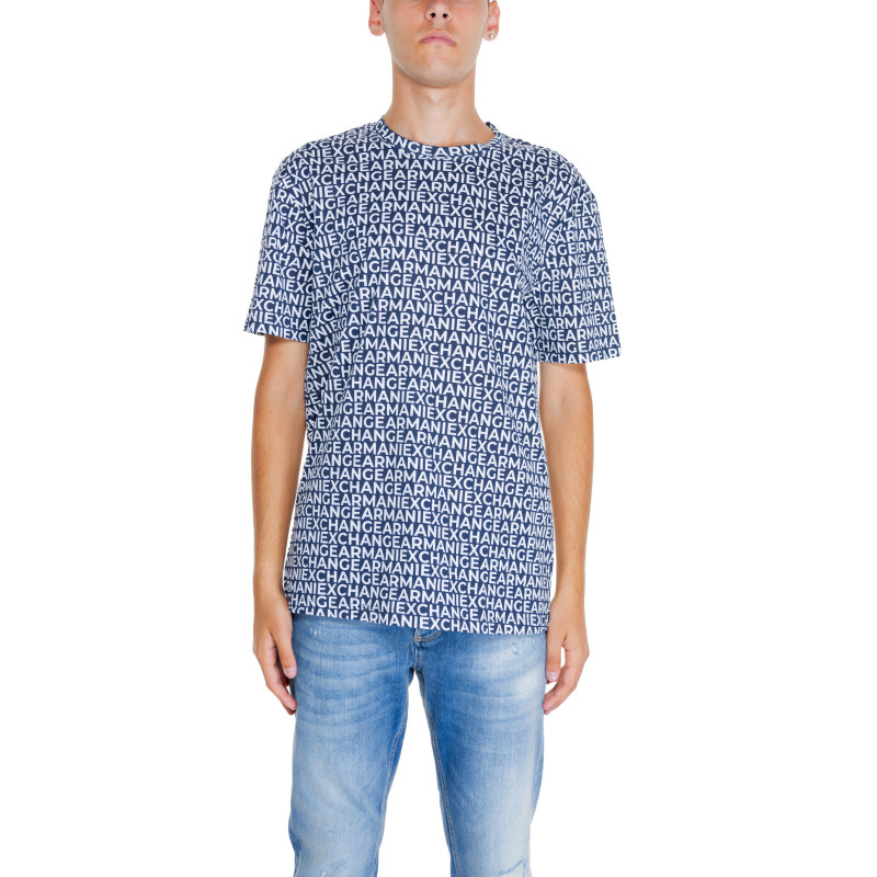 Armani Exchange Marškinėliai 6DZTJA ZJH4Z Blue