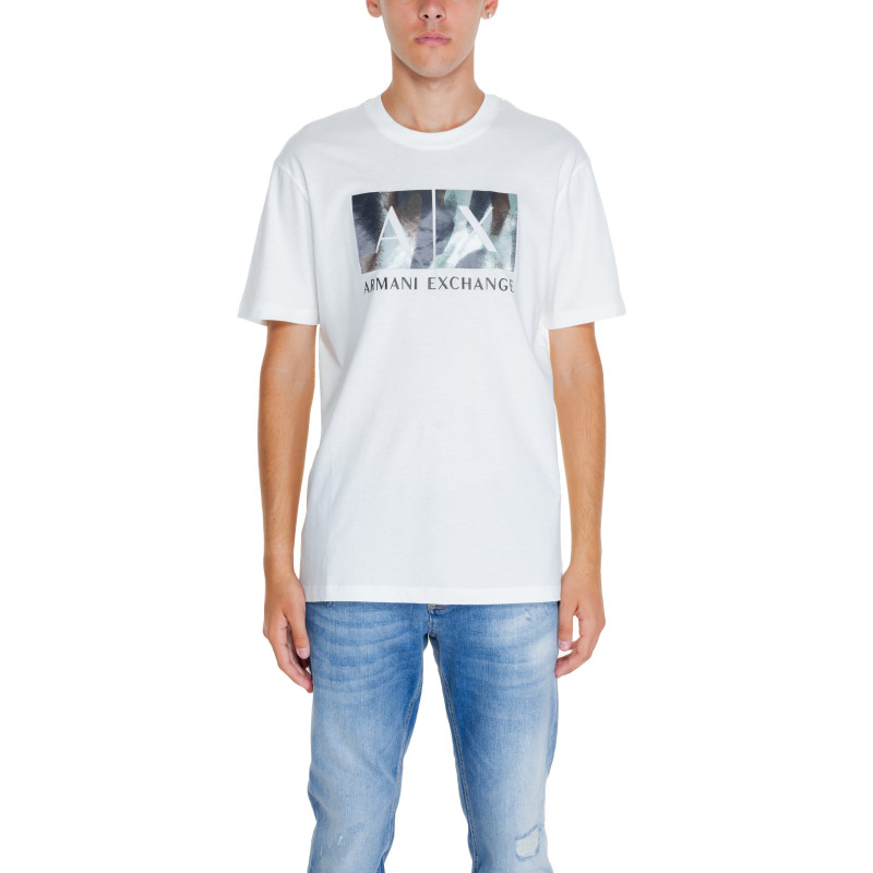 Armani Exchange Marškinėliai 6DZTHF ZJH4Z White
