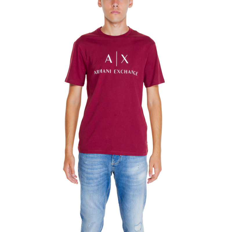 Armani Exchange Marškinėliai WH7_5869100129_Bordeaux Bordeaux