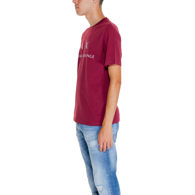Armani Exchange Marškinėliai WH7_5869100129_Bordeaux Bordeaux