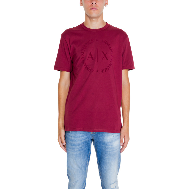 Armani Exchange Marškinėliai 8NZTCD Z8H4Z Bordeaux