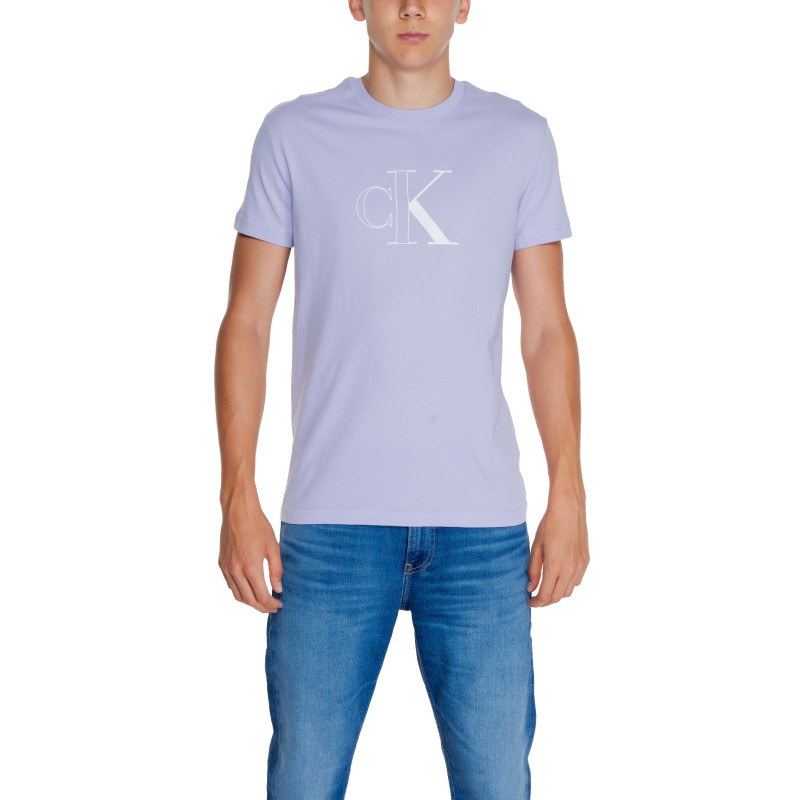 Calvin Klein Jeans Marškinėliai J30J325678 Liliac