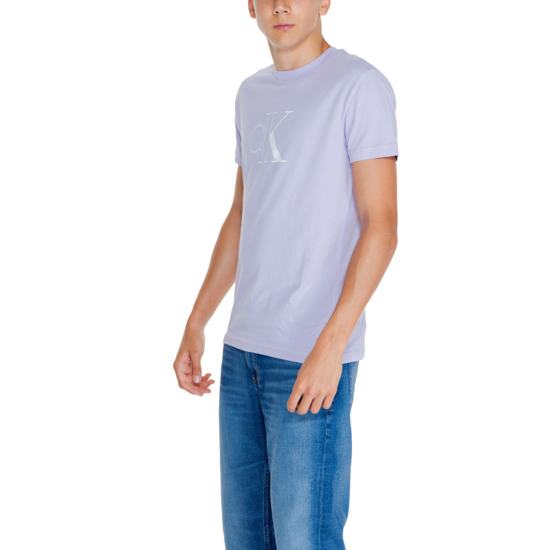 Calvin Klein Jeans Marškinėliai J30J325678 Liliac