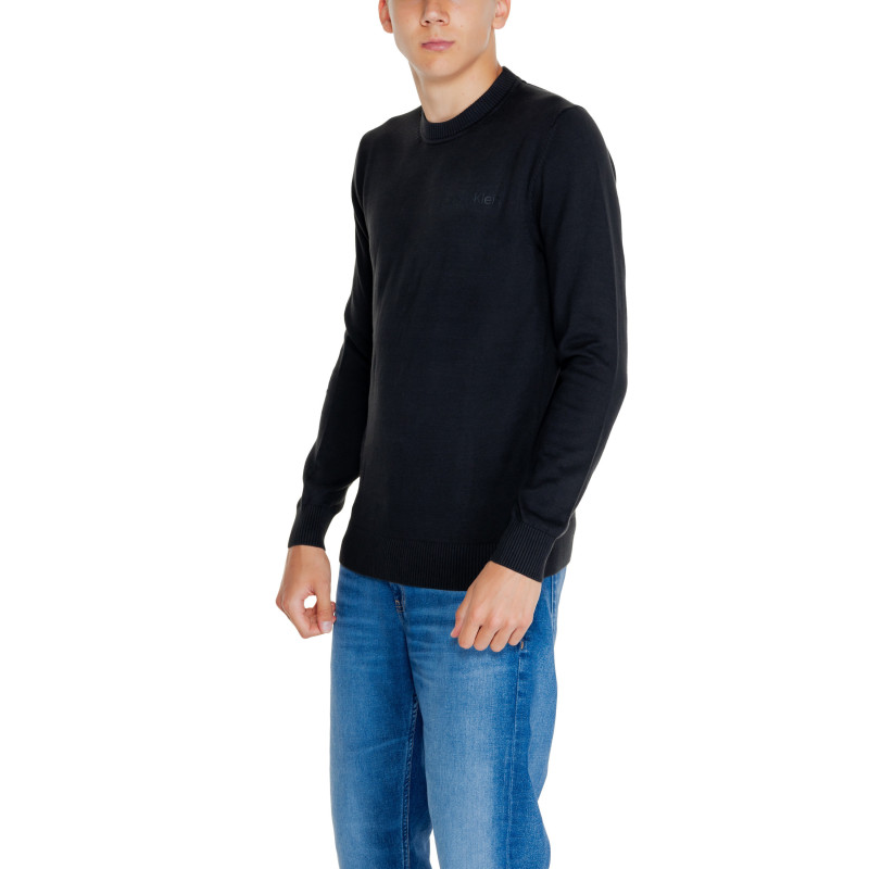 Calvin Klein Jeans Megztinis J30J325670 Black