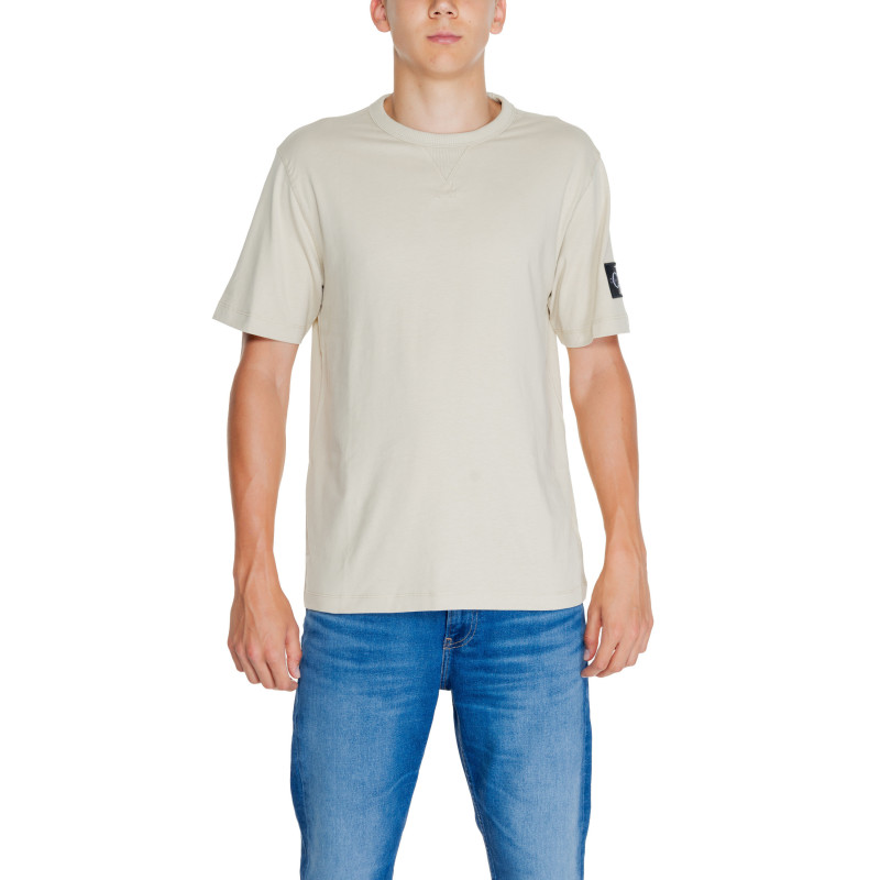 Calvin Klein Jeans Marškinėliai J30J323484 Beige