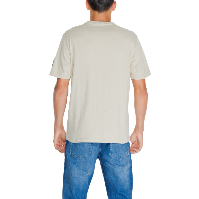 Calvin Klein Jeans Marškinėliai J30J323484 Beige