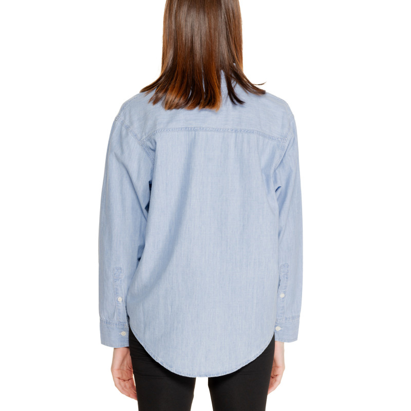 Calvin Klein Jeans Moteriški Marškiniai J20J224343 Light Blue