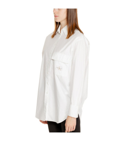 Calvin Klein Jeans Moteriški Marškiniai J20J223867 White
