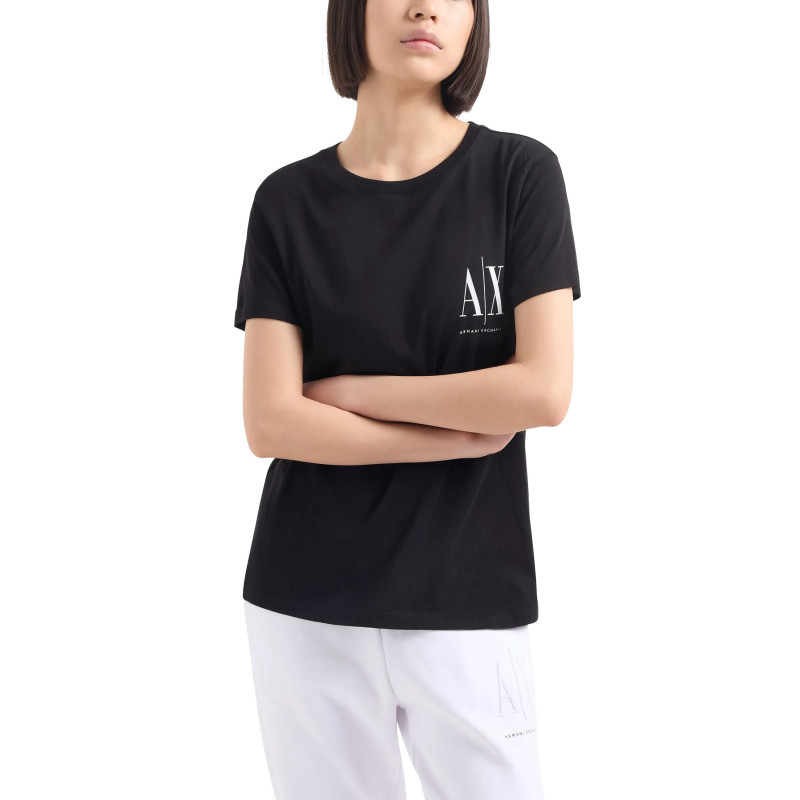 Armani Exchange Marškinėliai 8NYTFX YJG3Z Black
