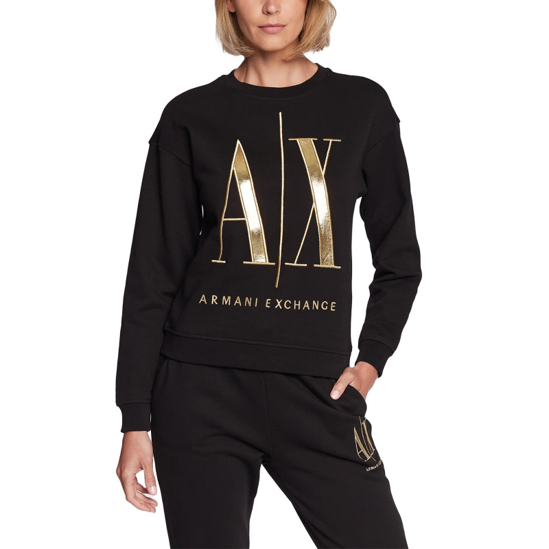 Armani Exchange Džemperis  8NYM07 YJ68Z Black