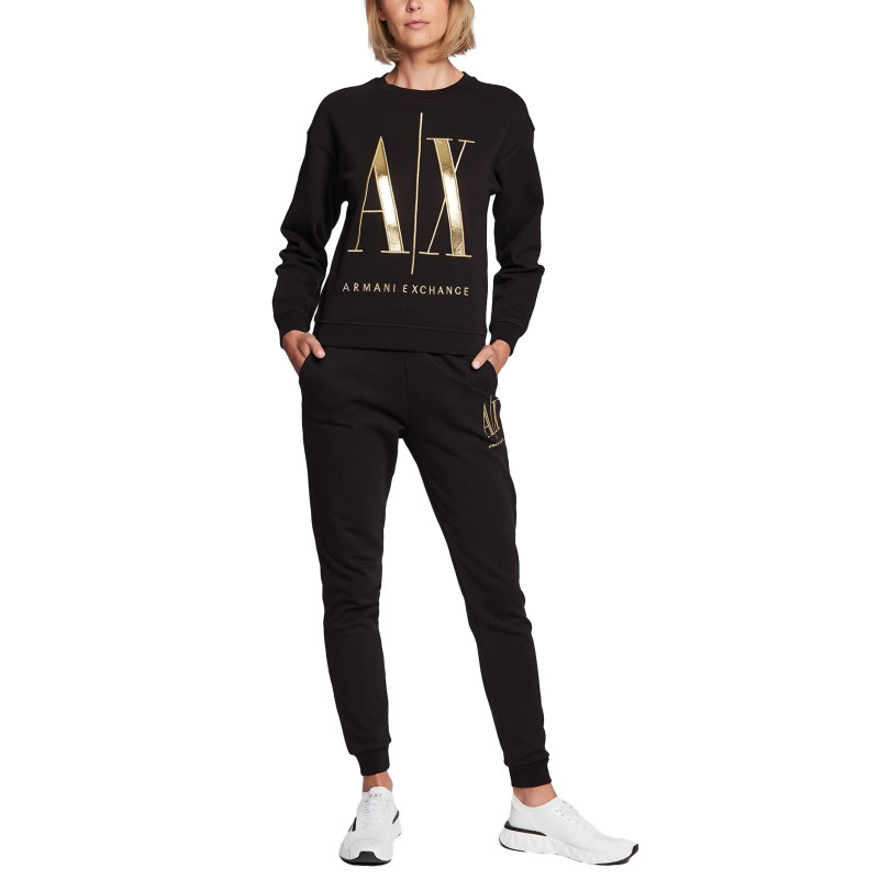 Armani Exchange Džemperis  8NYM07 YJ68Z Black