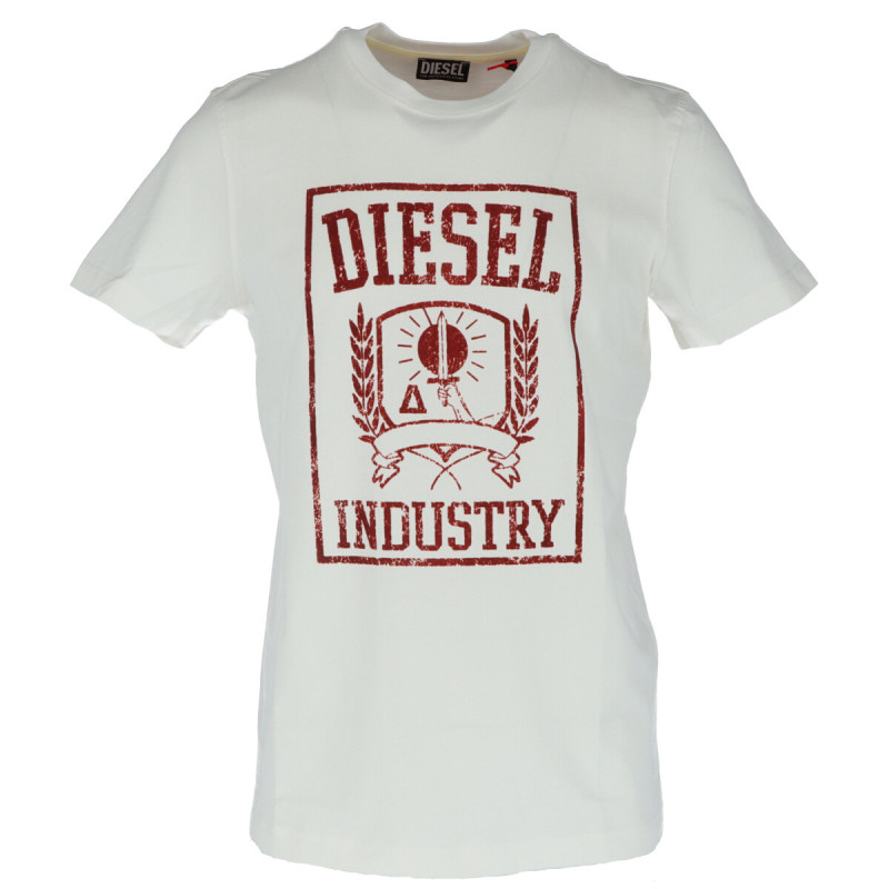 Diesel Marškinėliai A06800 White