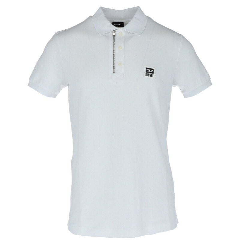 Diesel Polo Marškinėliai A00082 White