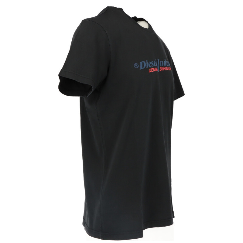 Diesel Marškinėliai A03741 Black
