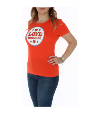 Love Moschino Marškinėliai W4H1920 Orange
