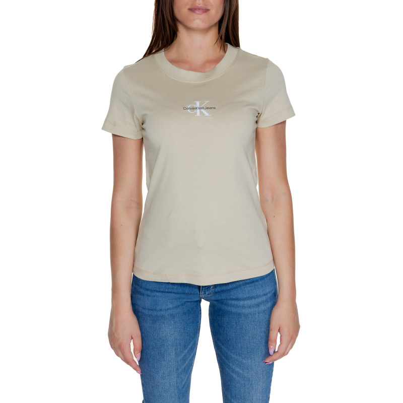 Calvin Klein Jeans Marškinėliai J20J223563 Beige