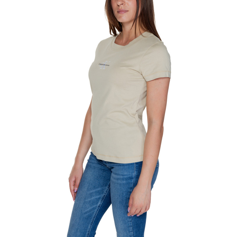 Calvin Klein Jeans Marškinėliai J20J223563 Beige