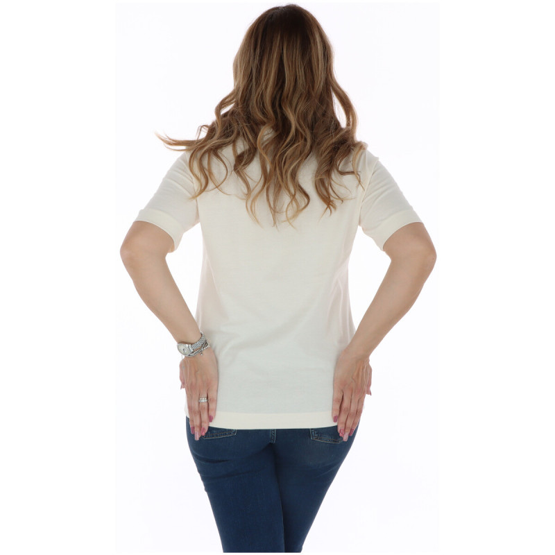 Love Moschino Marškinėliai W4F153VM4405 White