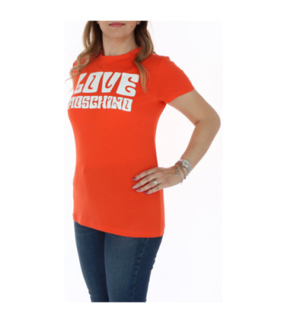 Love Moschino Marškinėliai W4F732FM3876 Orange