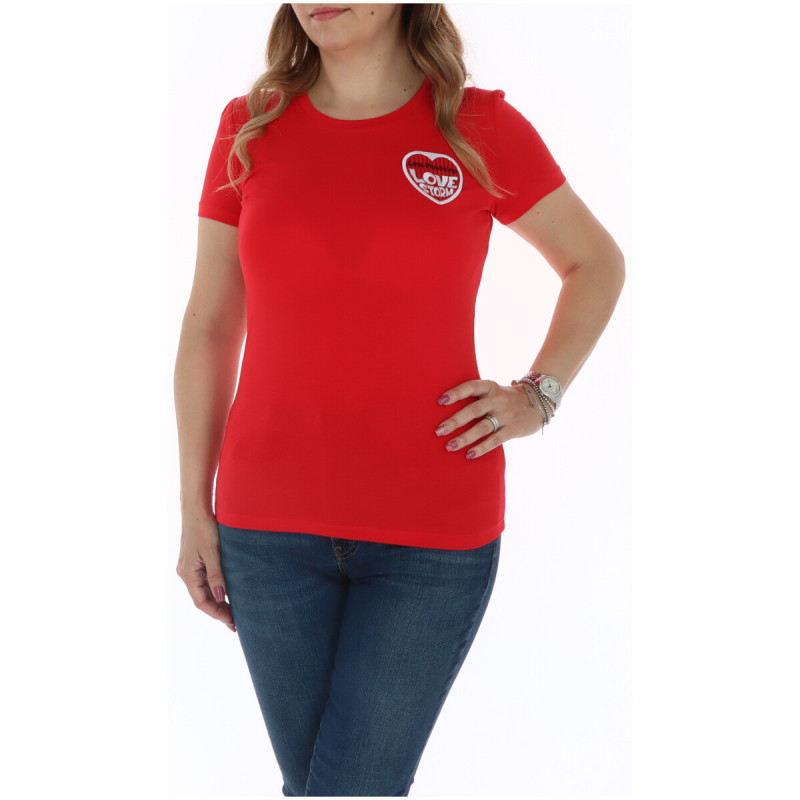 Love Moschino Marškinėliai W4H1980E1951 Red