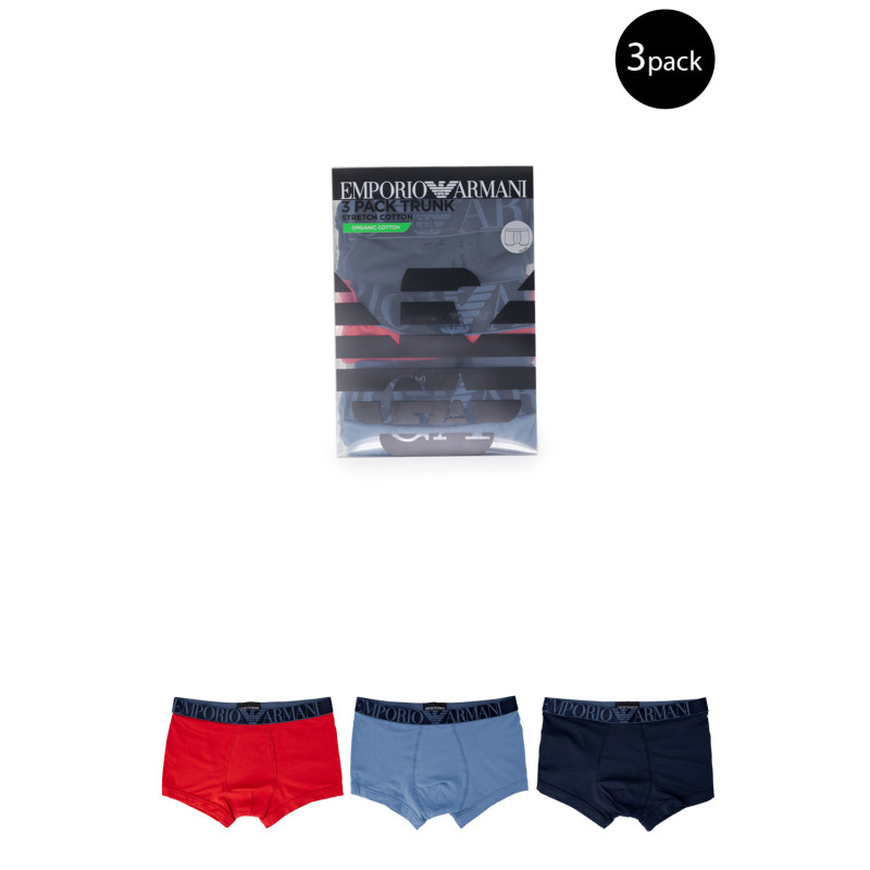 Emporio Armani Underwear Apatiniai 111357 4R726 Blue