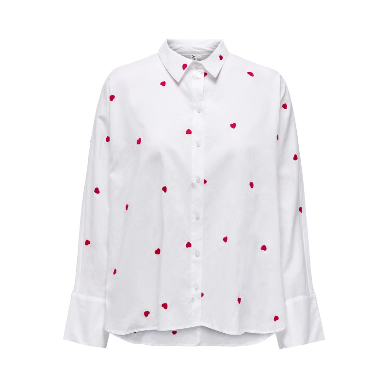 Only Moteriški Marškiniai 15283743 White