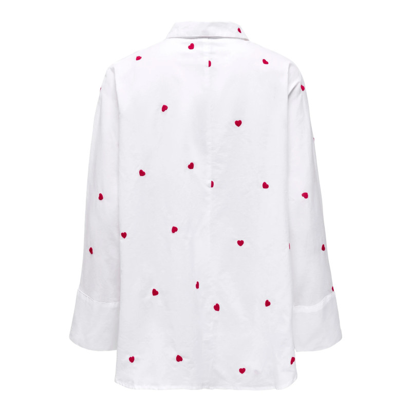 Only Moteriški Marškiniai 15283743 White