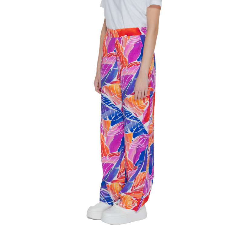 Vila Clothes Kelnės  14095809 Pink