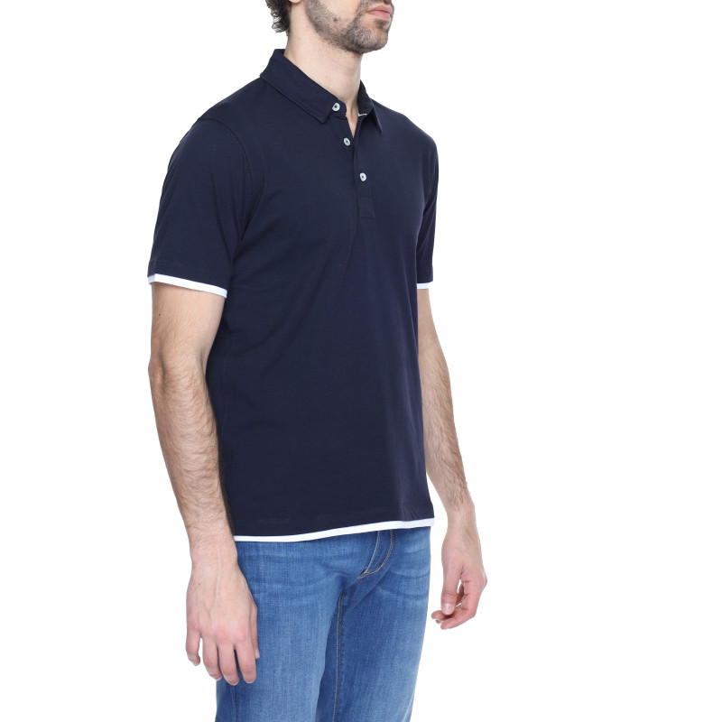 Hamaki-ho Polo Marškinėliai PE117H Blue