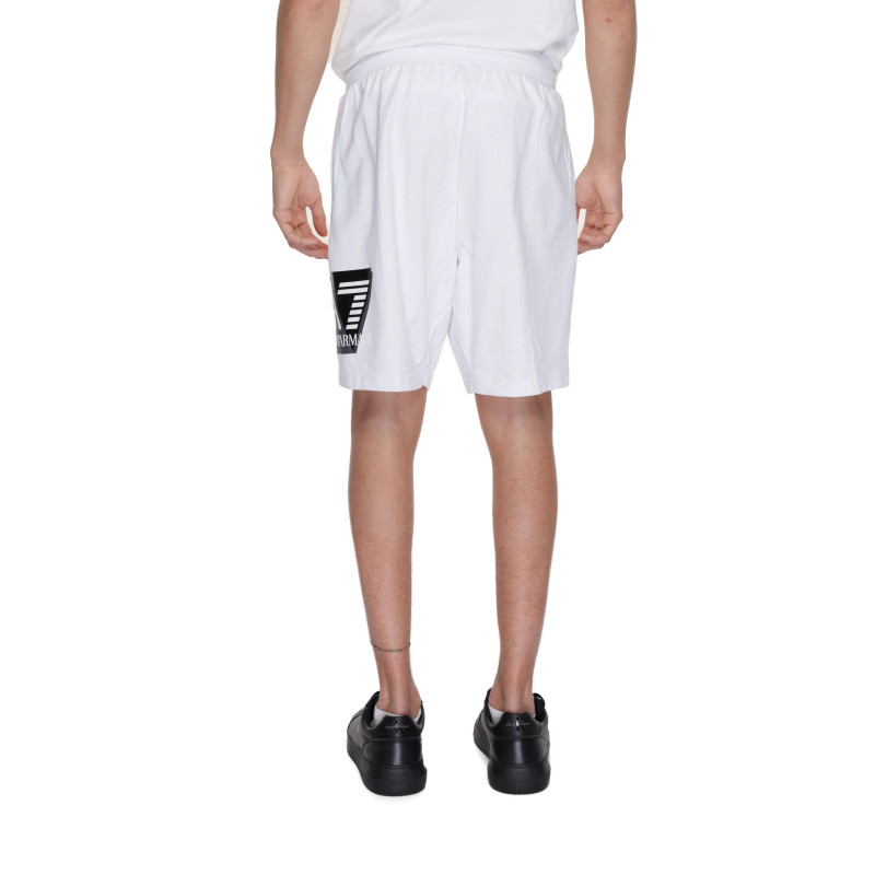 Ea7 šortai 3DPS63 PJ05Z White