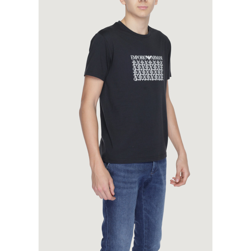Emporio Armani Marškinėliai 211818 4R468 Black