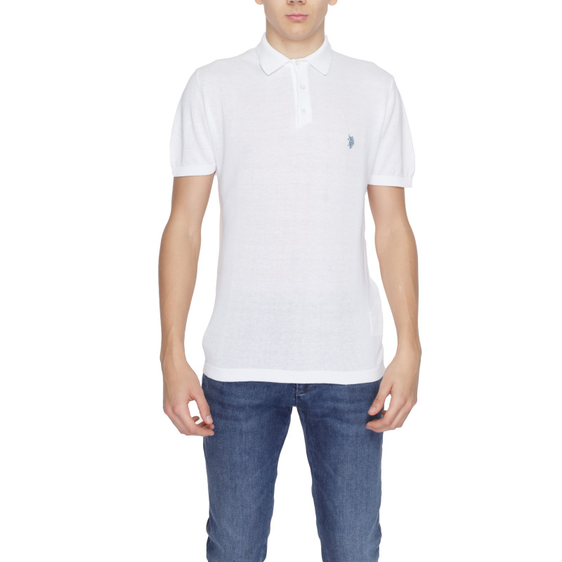 U s  Polo Assn  Polo Marškinėliai 67604 53630 White