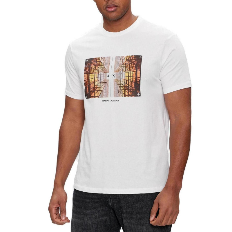 Armani Exchange Marškinėliai 3DZTHV ZJBYZ White