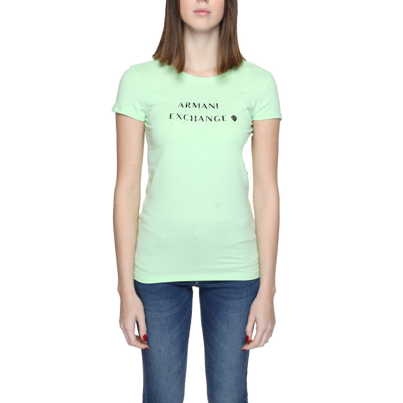 Armani Exchange Marškinėliai 3DYT18 YJETZ Green