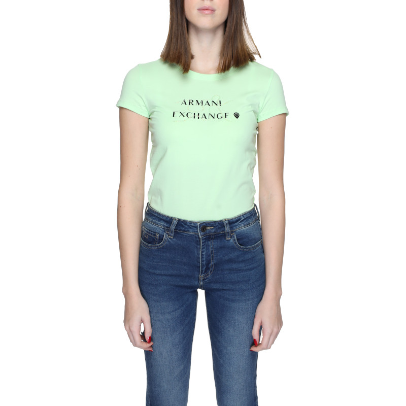 Armani Exchange Marškinėliai 3DYT18 YJETZ Green
