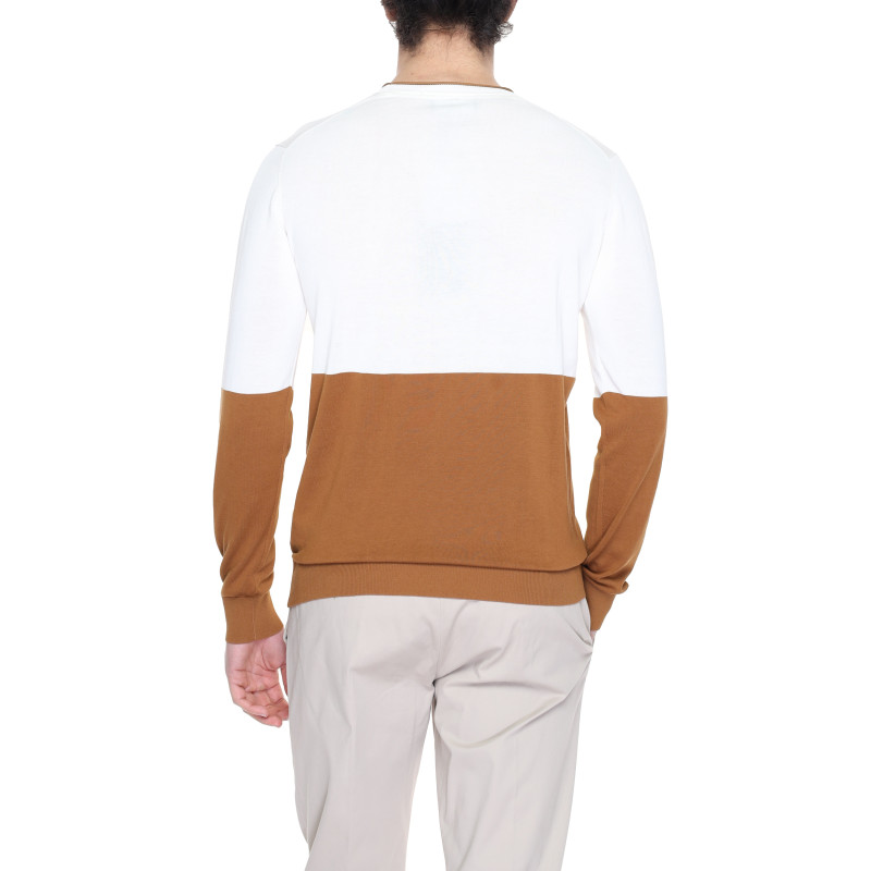 Liu Jo Megztinis M124P202LONGSTRIPE White
