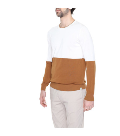 Liu Jo Megztinis M124P202LONGSTRIPE White