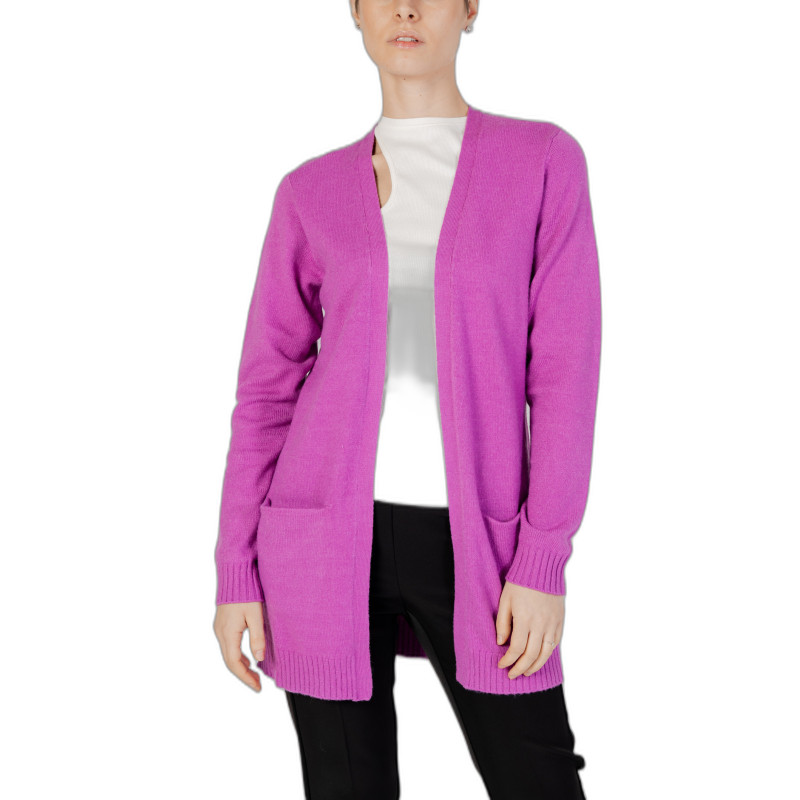Vila Clothes Megztinis 14044041 Pink