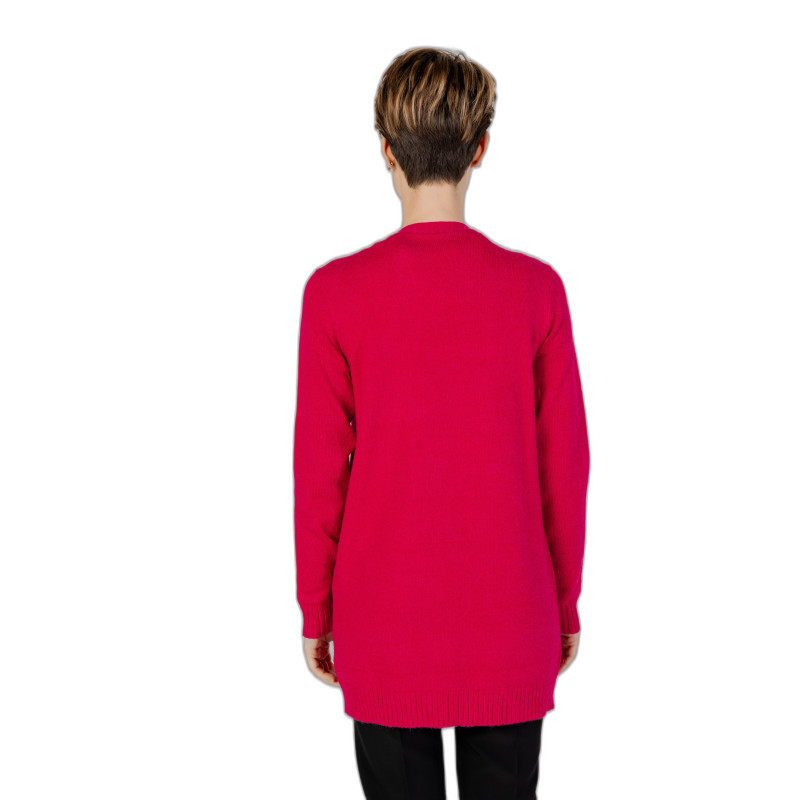 Vila Clothes Megztinis 14044041 Fuchsia