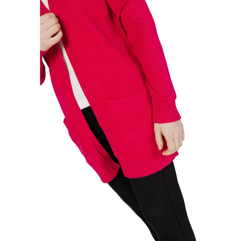 Vila Clothes Megztinis 14044041 Fuchsia