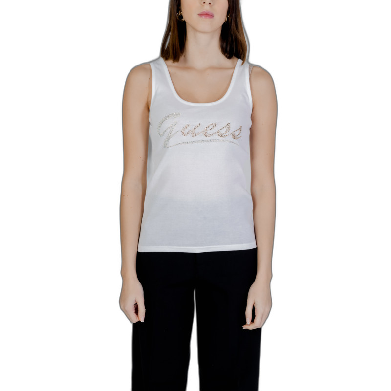 Guess Palaidinė W4GP16 K1814 White