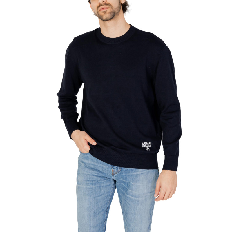 Armani Exchange Megztinis 3DZM6A ZMQ7Z Blue