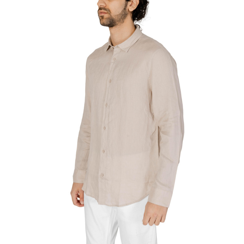 Armani Exchange Marškiniai 8NZC50 ZNCFZ Beige