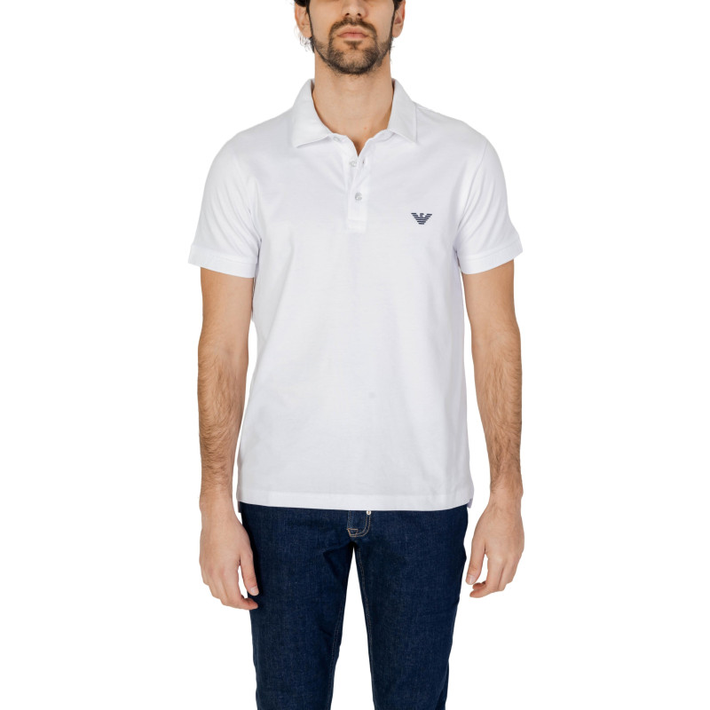 Emporio Armani Polo Marškinėliai 211804 4R461 White