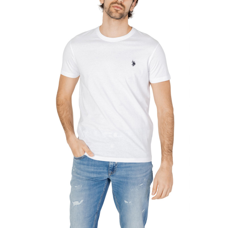 U s  Polo Assn  Marškinėliai WH7_13434200008_Bianco White