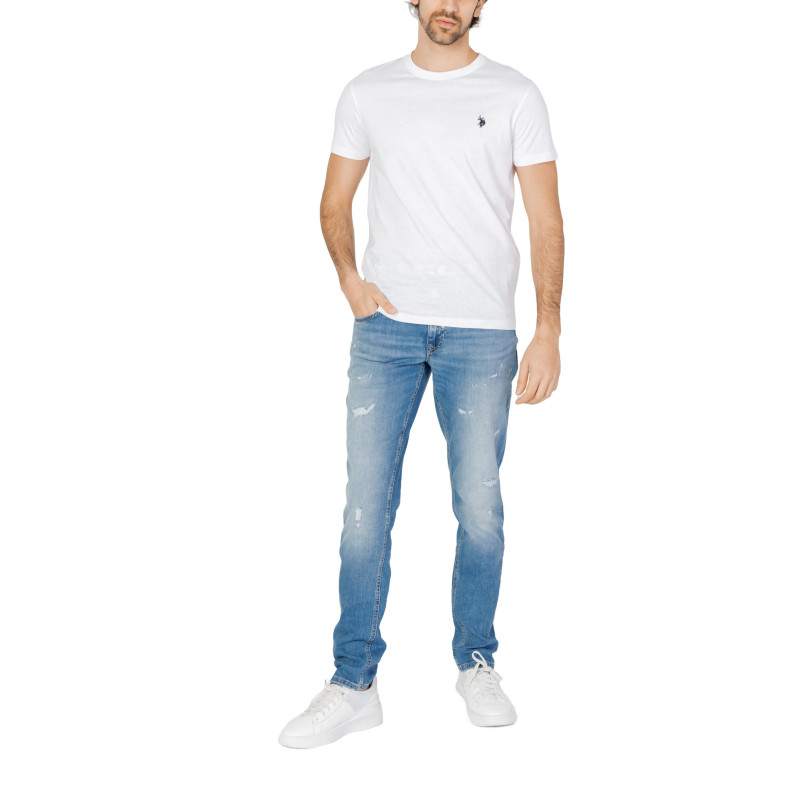 U s  Polo Assn  Marškinėliai WH7_13434200008_Bianco White