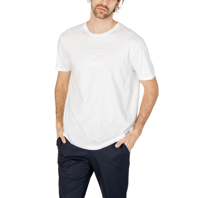 Armani Exchange Marškinėliai 3DZTBF ZJ3VZ White