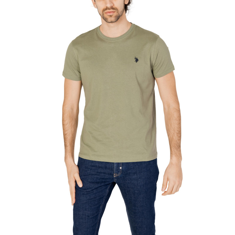 U s  Polo Assn  Marškinėliai WH7_13434200149_Verde_Oliva Green