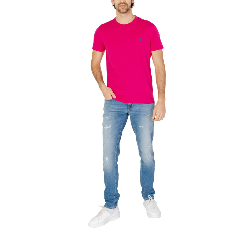 U s  Polo Assn  Marškinėliai WH7_13434201373_Magenta Pink